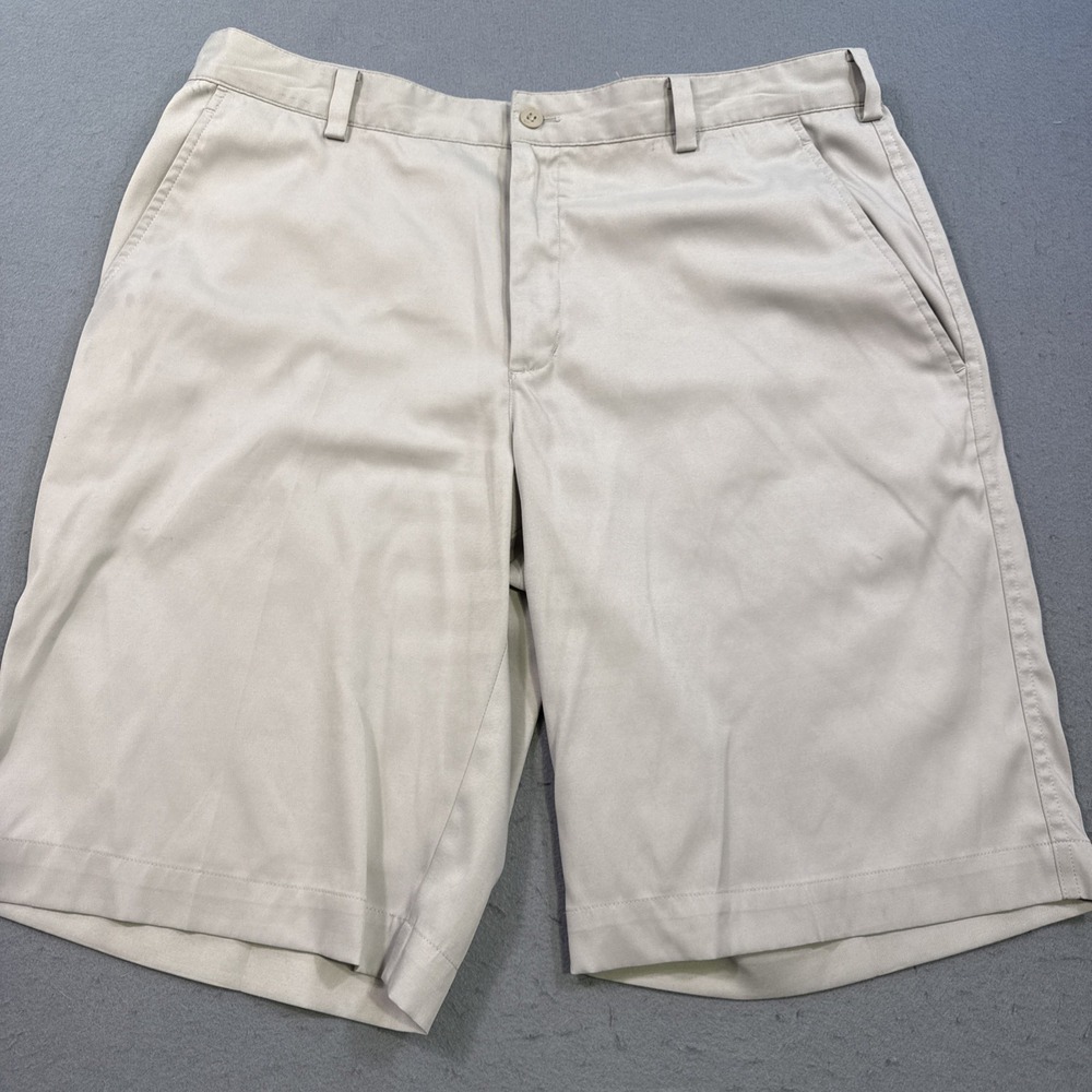 Nike Shorts Men 34 Gray 11" Golf Dri-FIT Stretch Pockets Performance Work